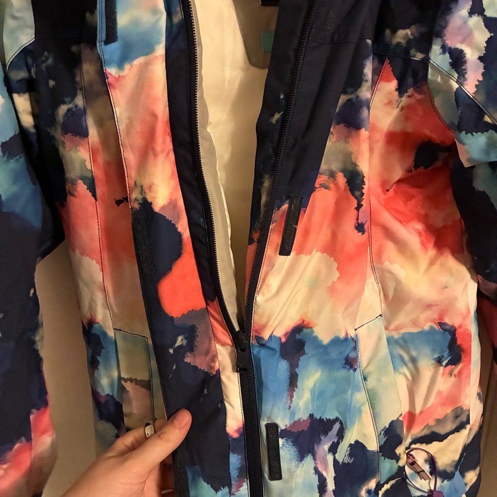 Girls Roxy Galaxy Dryflight Snow Jacket - Picture 5 of 11